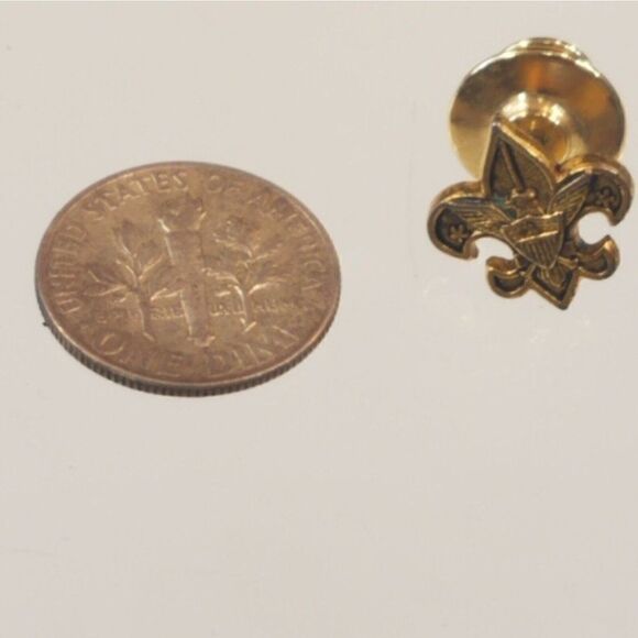 Boy Scouts of America BSA Rank Pin Tenderfoot Rank - Picture 3 of 4